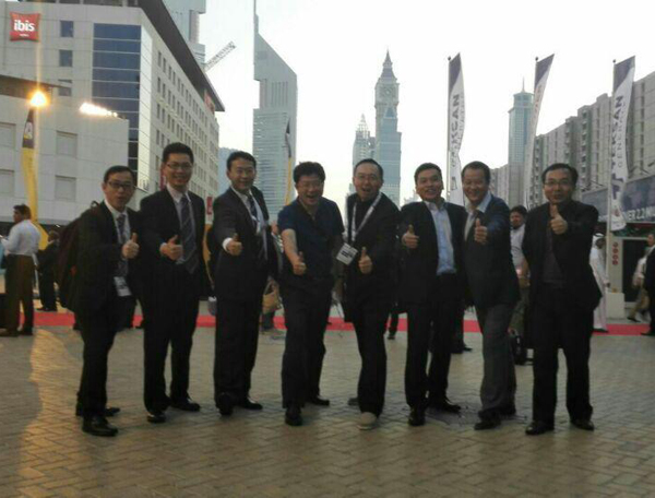 PA视讯游戏电气EvoTec产品亮相2015中东电力展---迪拜展